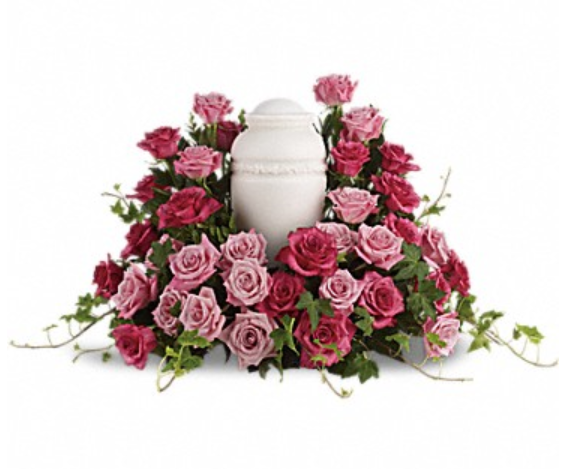 Bed of Pink Roses