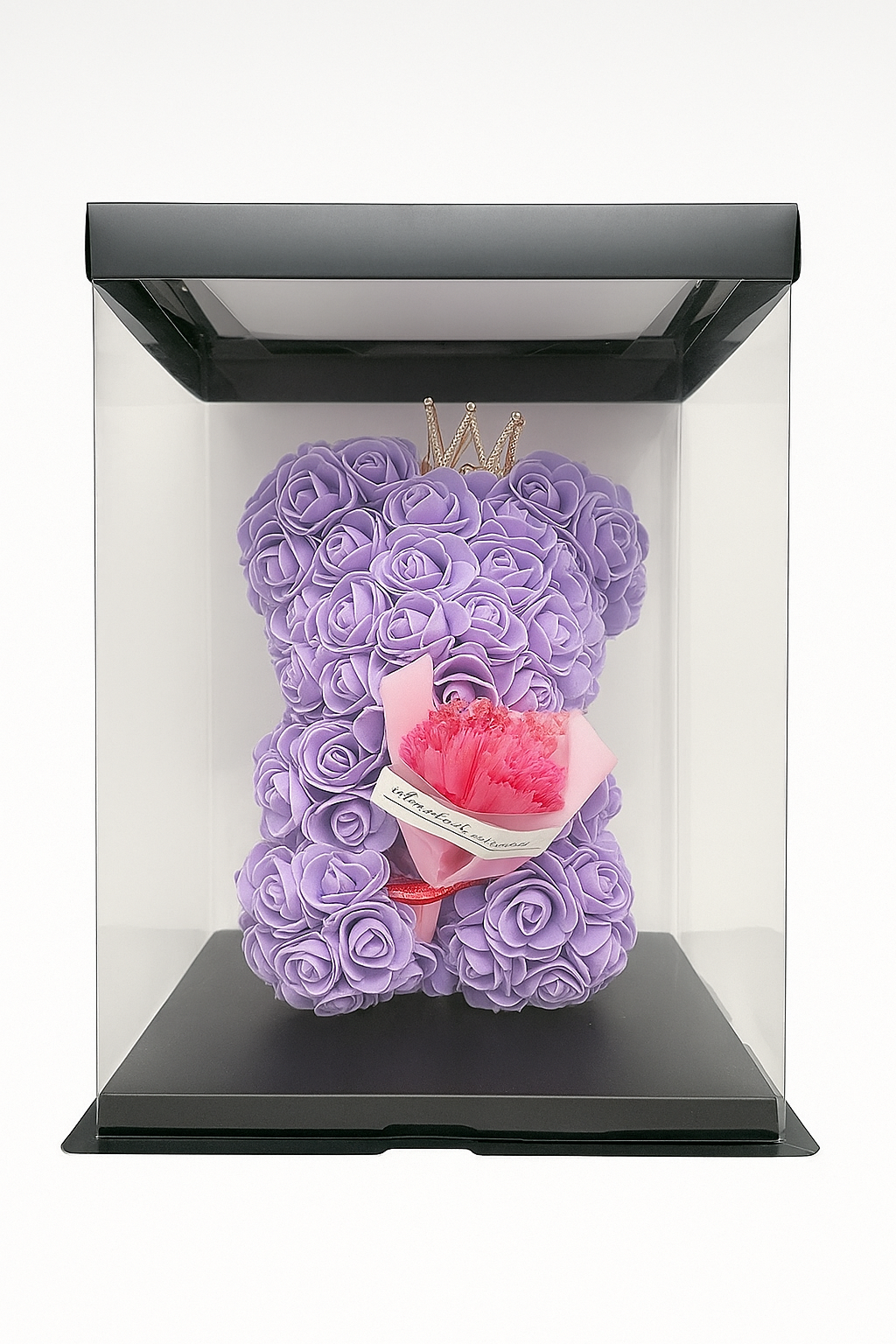 Rose Bear in a Box