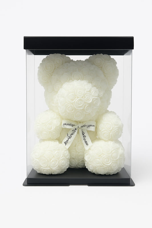 Rose Bear in a Box - Large