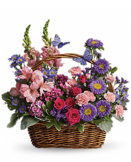 Country Basket Blooms