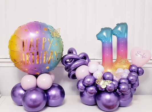 HBD Birthday Bouquet Set