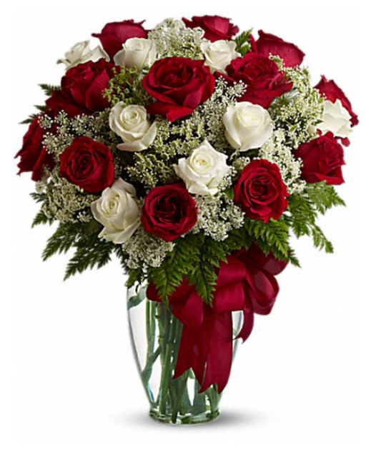 Love's Divine Bouquet - Long Stemmed Roses