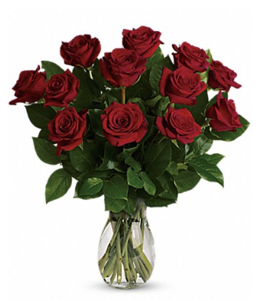 My True Love Bouquet With Long Stem Roses