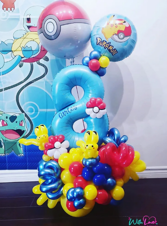 Pokemon Balloon Bouquet
