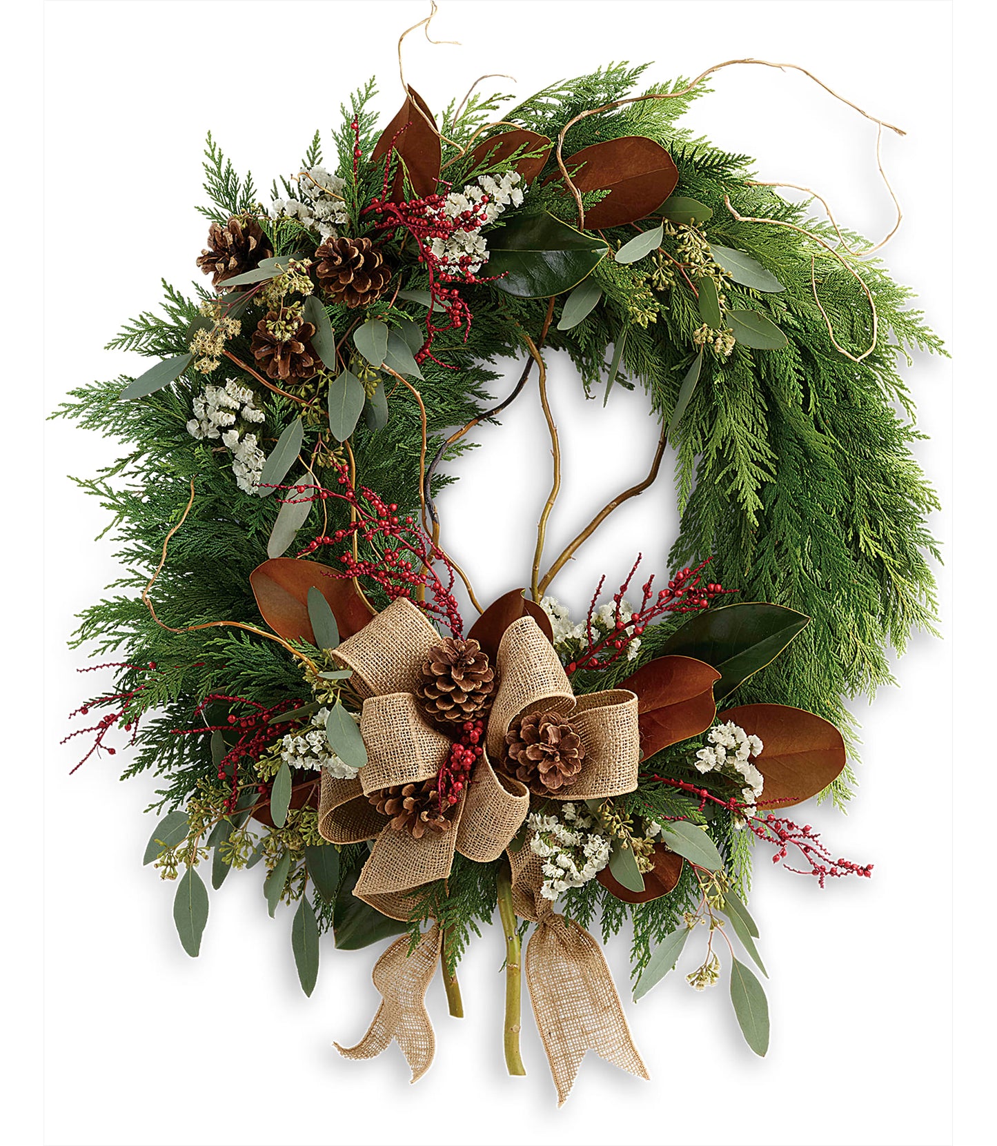 Rustic Holiday Wreath