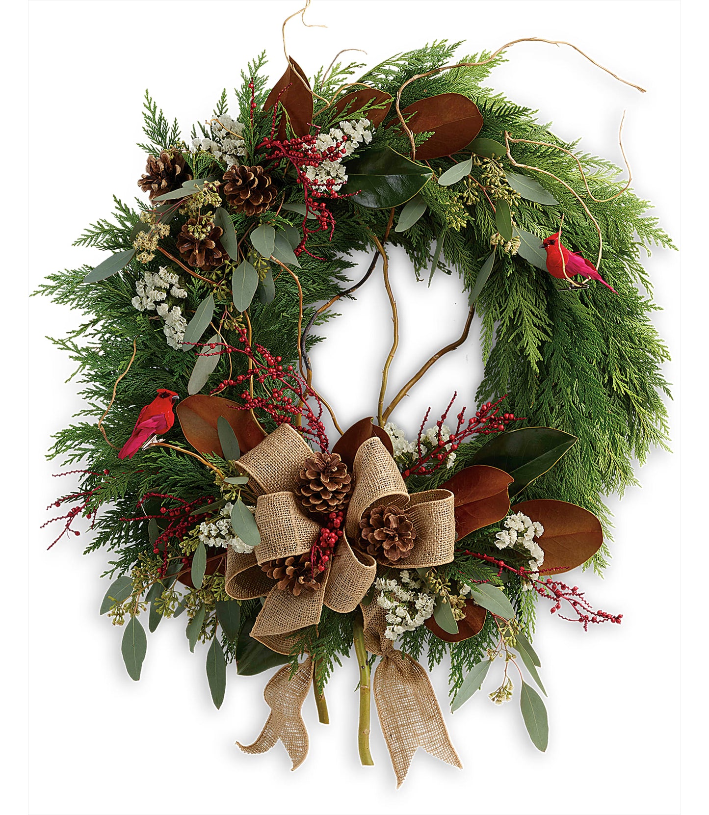 Rustic Holiday Wreath