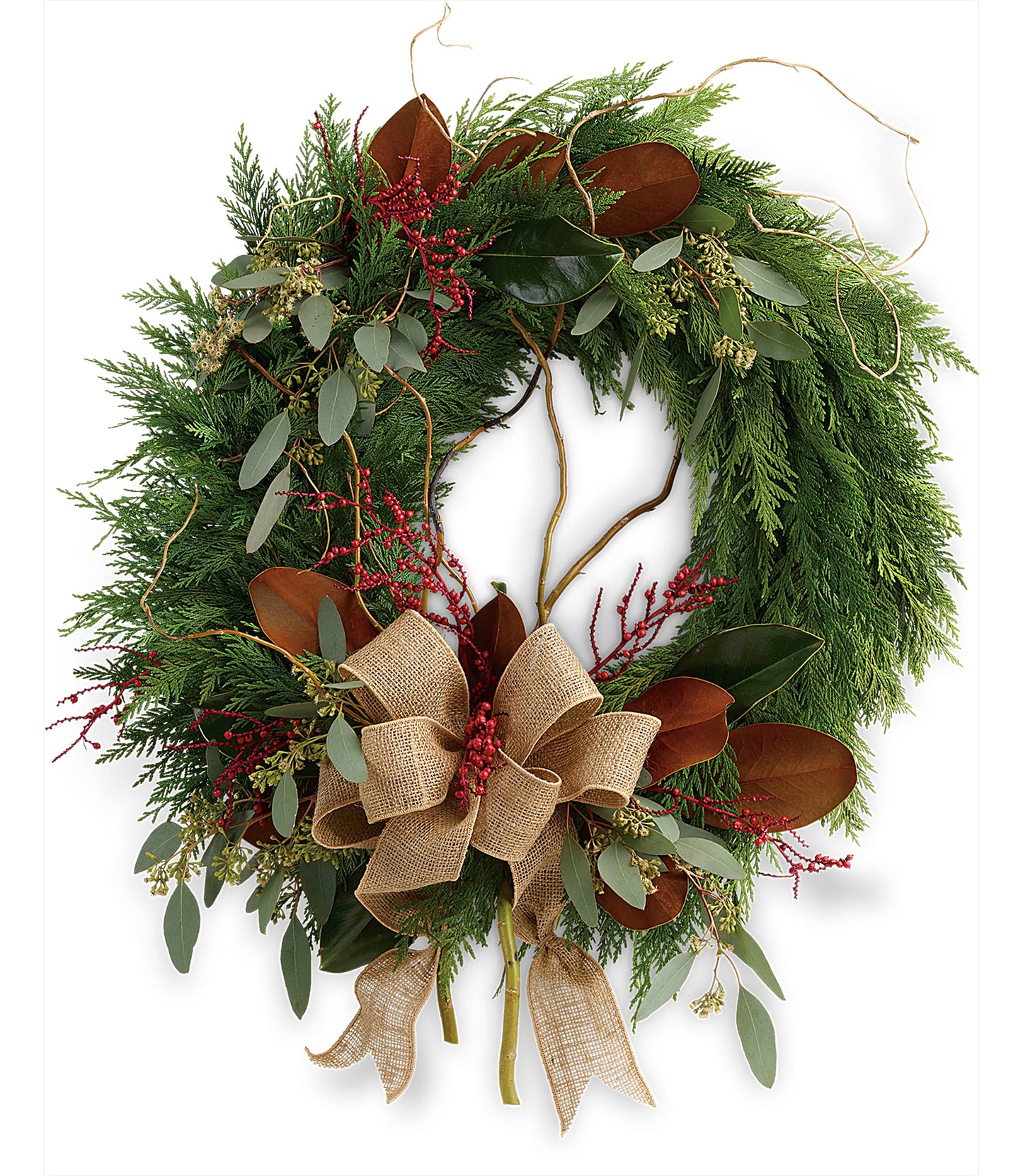 Rustic Holiday Wreath