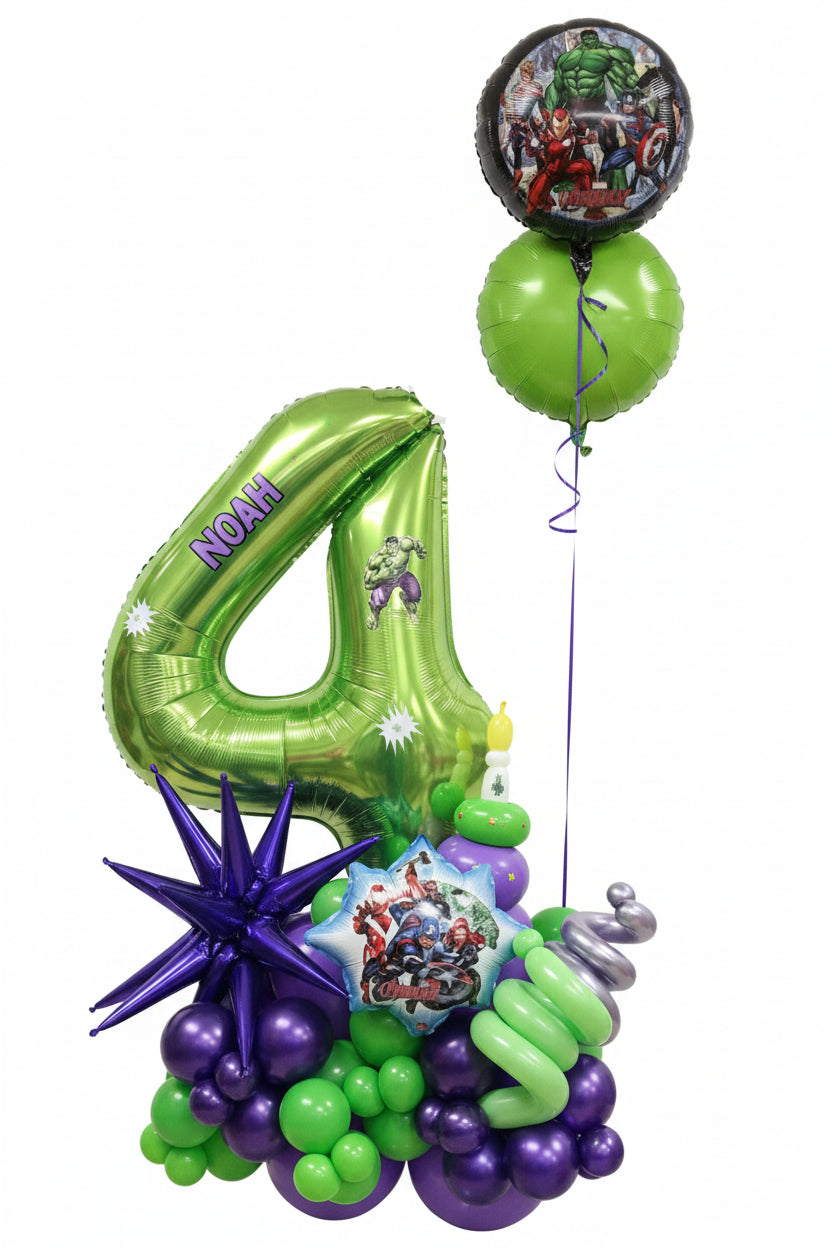 Superhero Balloon Bouquet