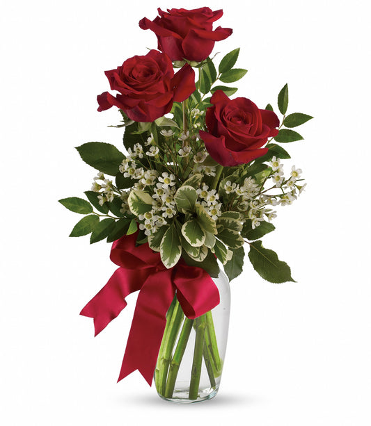 Thoughts of You Bouquet with Premium Red Roses