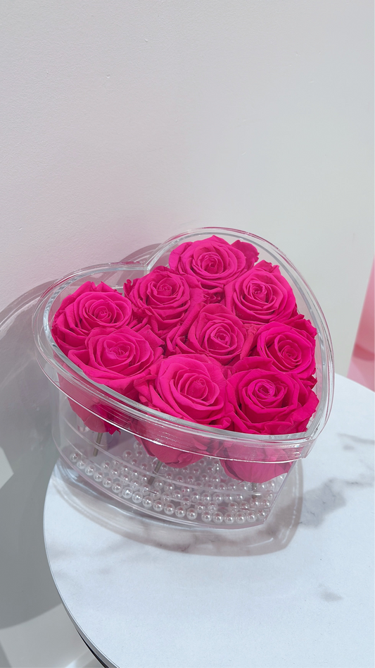 Crystal Heart Box