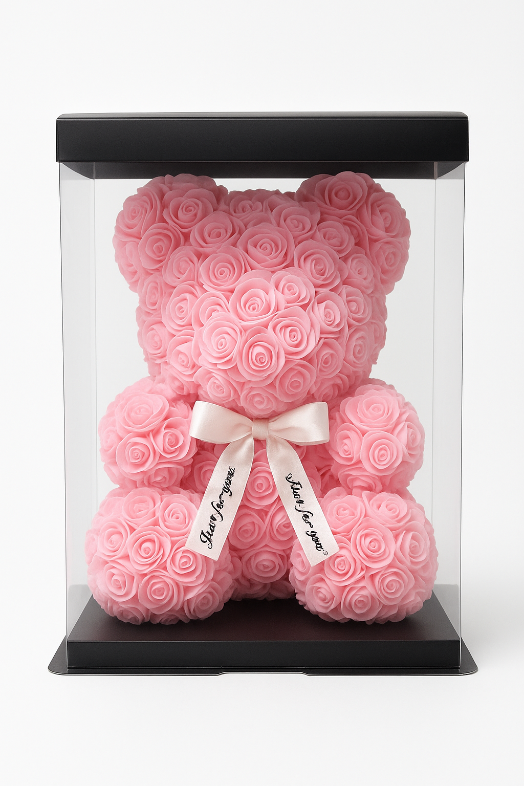 Rose Bear in a Box - Large
