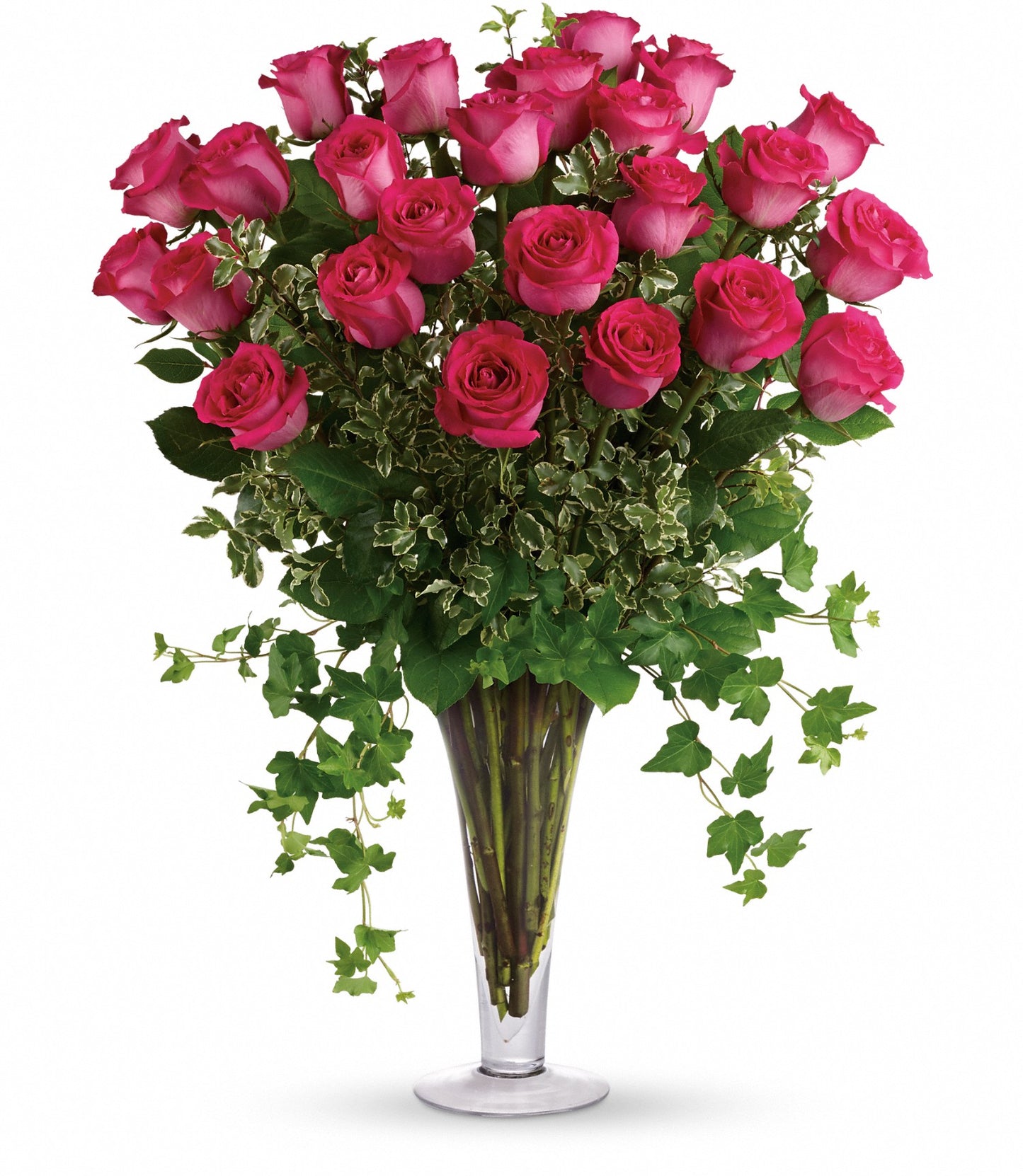 Dreaming In Pink - Long Stemmed Pink Roses