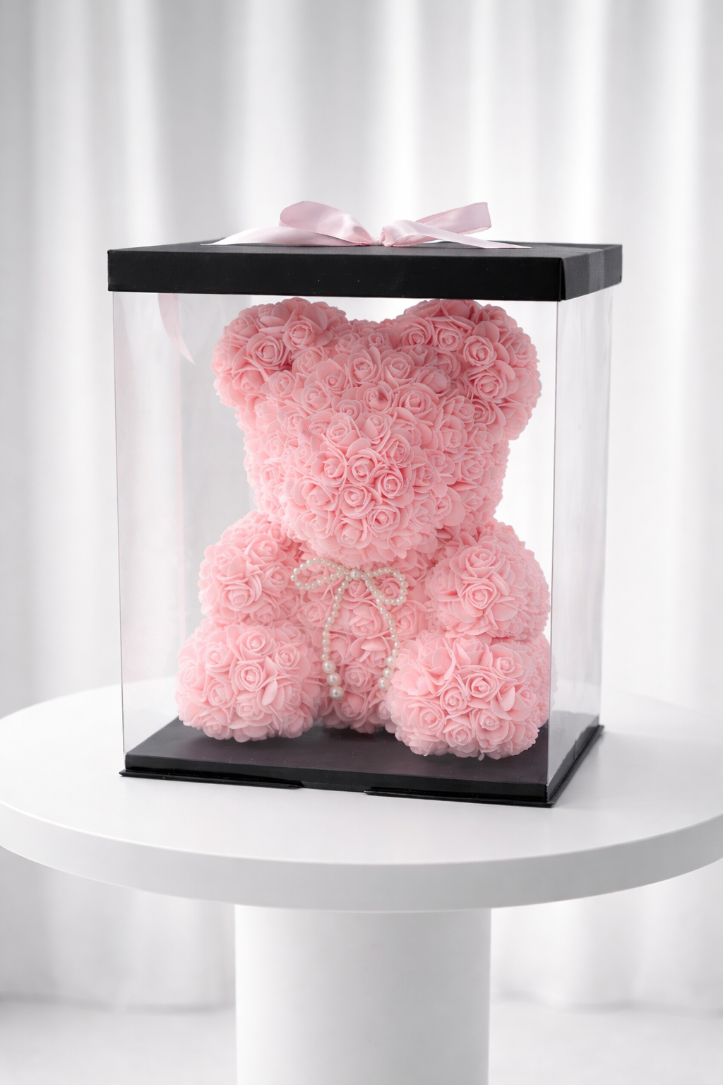 Rose Bear in a Box - Large