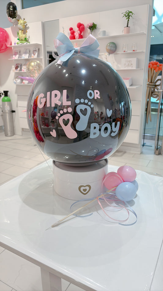Gender Reveal Mess Free!