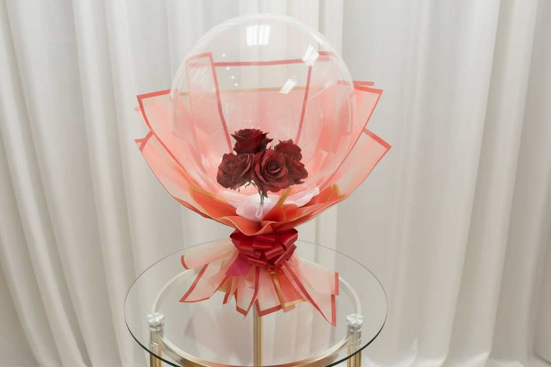 Roses in a Balloon
